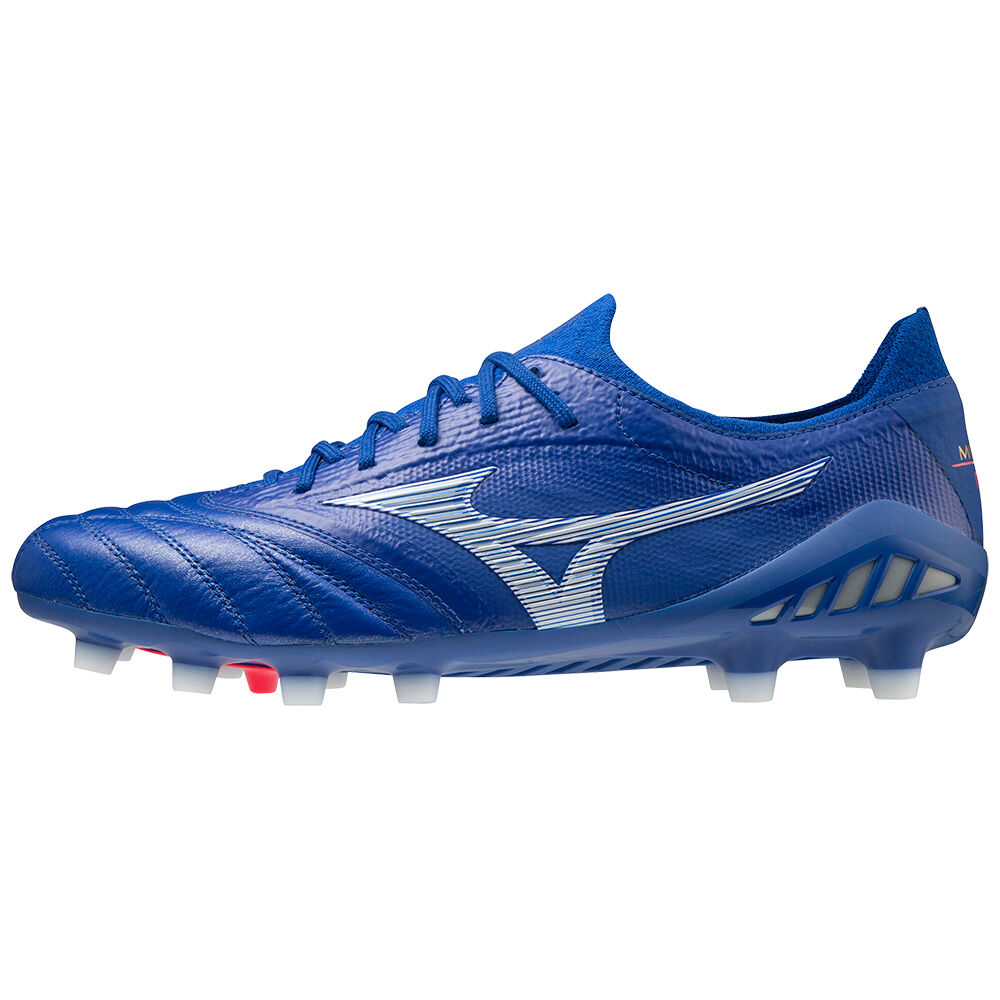 Chuteiras Mizuno Morelia Neo 3 beta Japan - Homem - Azuis/Branco - QNMID6170